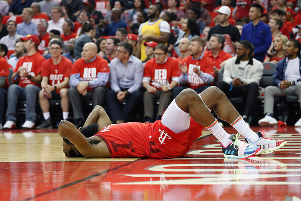 Golden State Warriors v Houston Rockets - Game Four