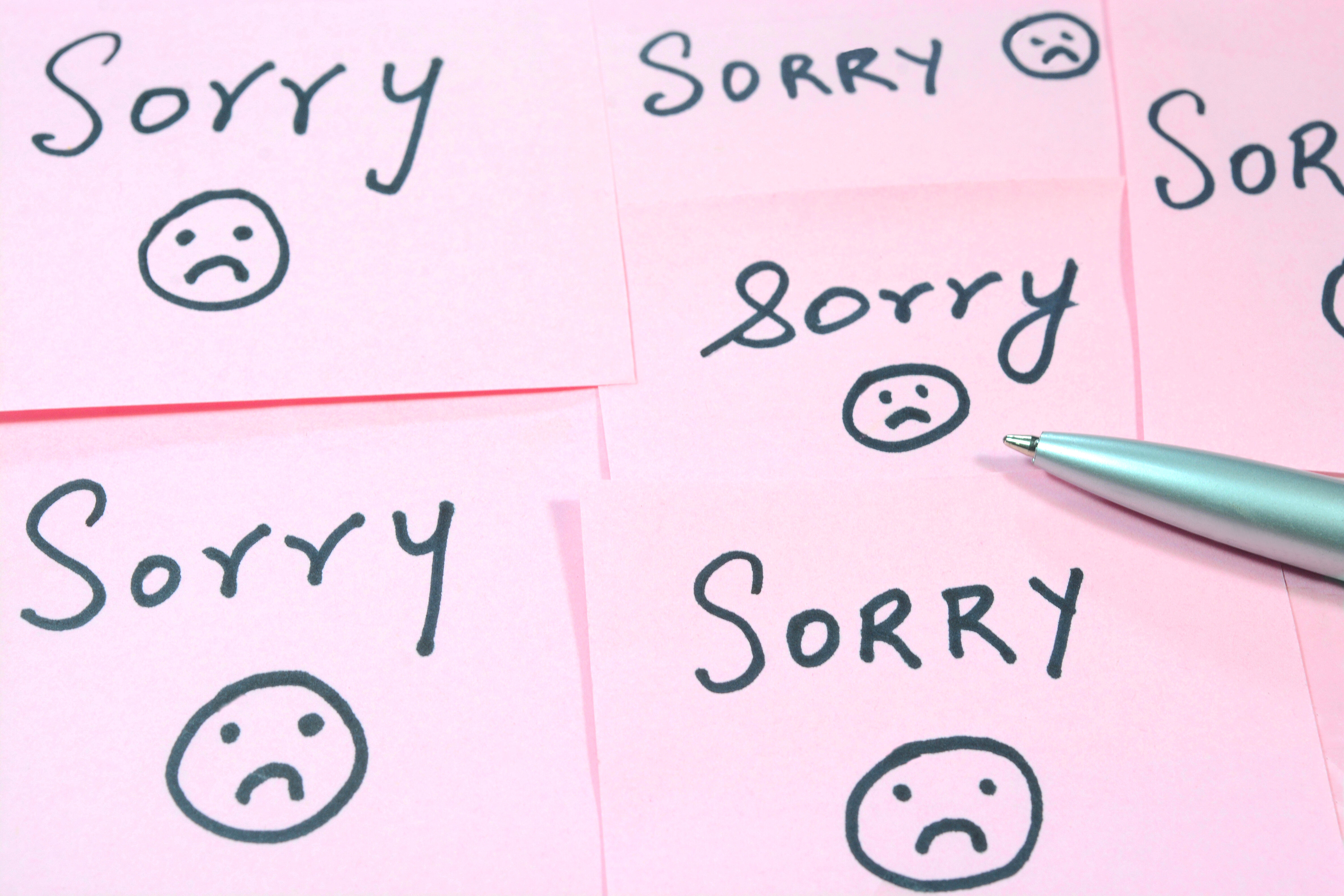 You should be sorry. Sorry. Im sorry. Sorry "sorry". I am sorry фон для презентации.