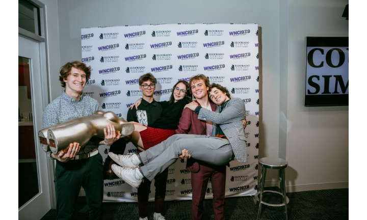 Cousin Simple In The WNCI Lounge