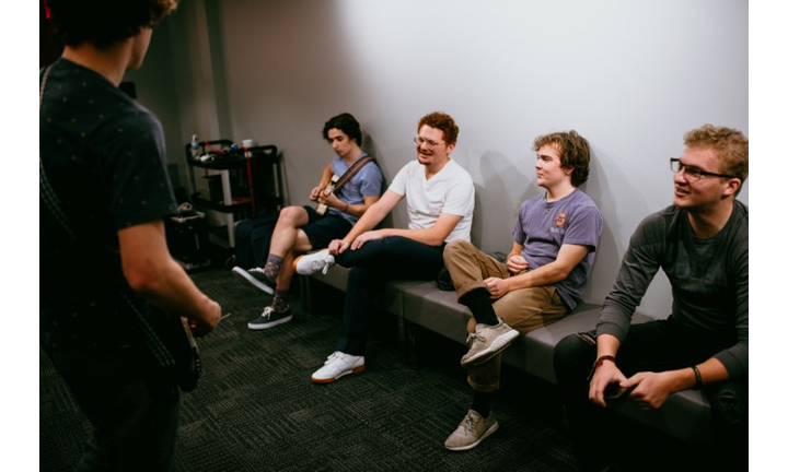 Cousin Simple In The WNCI Lounge