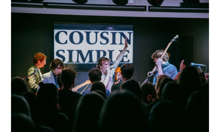 Cousin Simple In The WNCI Lounge