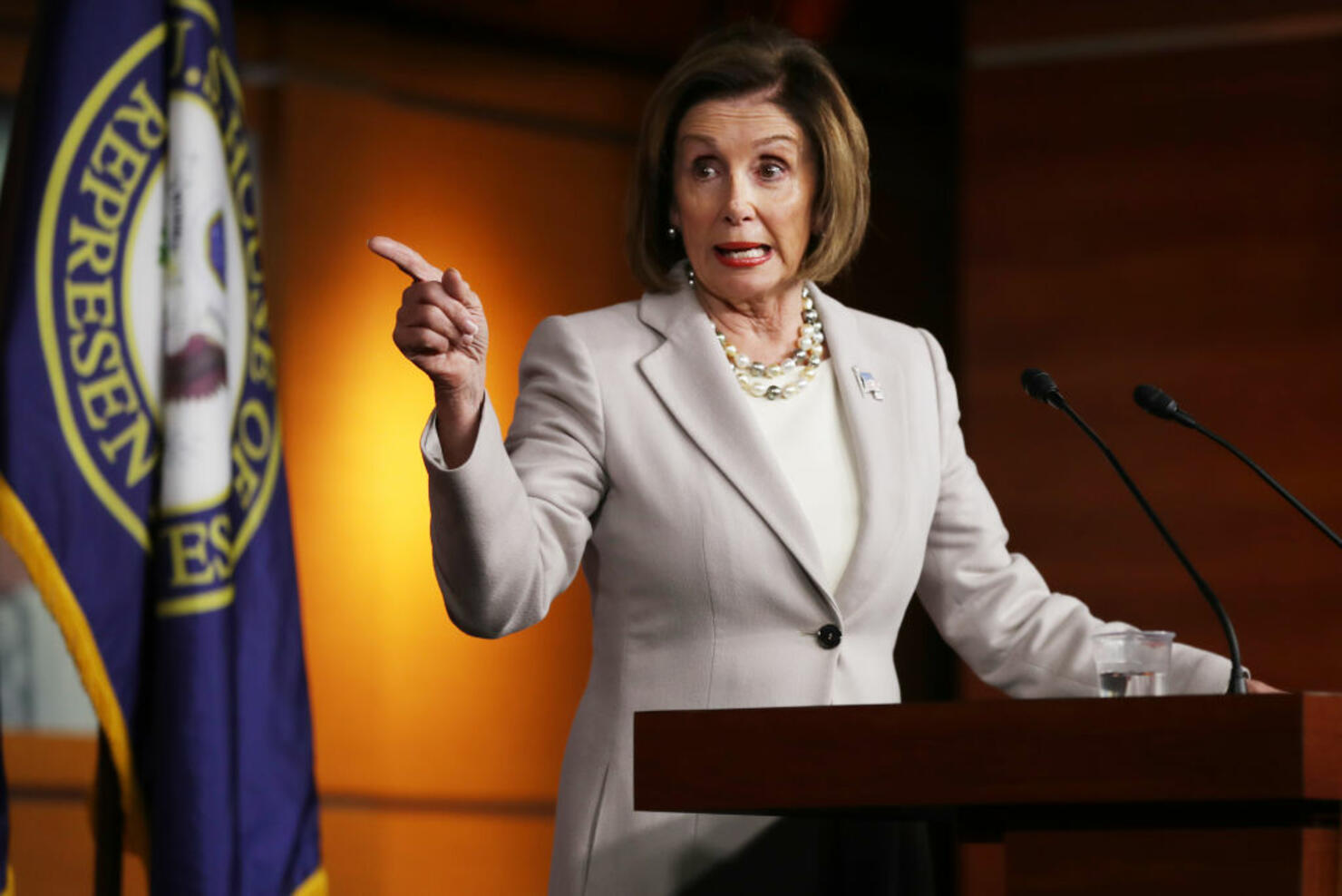 House Speaker Nancy Pelosi Holds Weekly News Conference At The Capitol