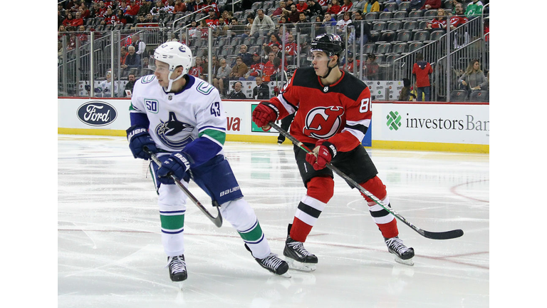 Vancouver Canucks v New Jersey Devils