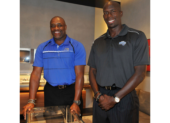David Yurman With Nick Anderson And Bo Outlaw Host An In-Store Event To Celebrate The Launch Of The Men's Forged Carbon Collection In Orlando, Florida