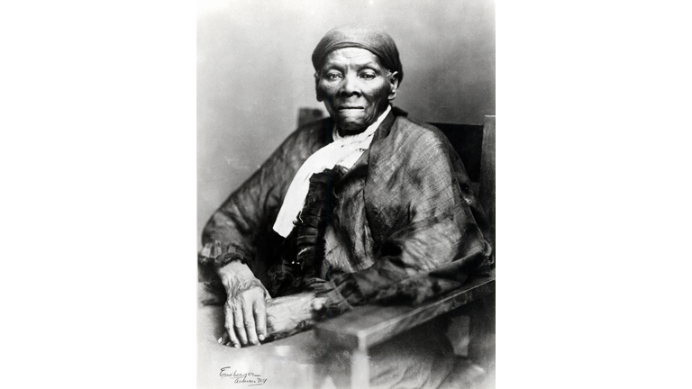 Portrait of abolitionist Harriet Tubman