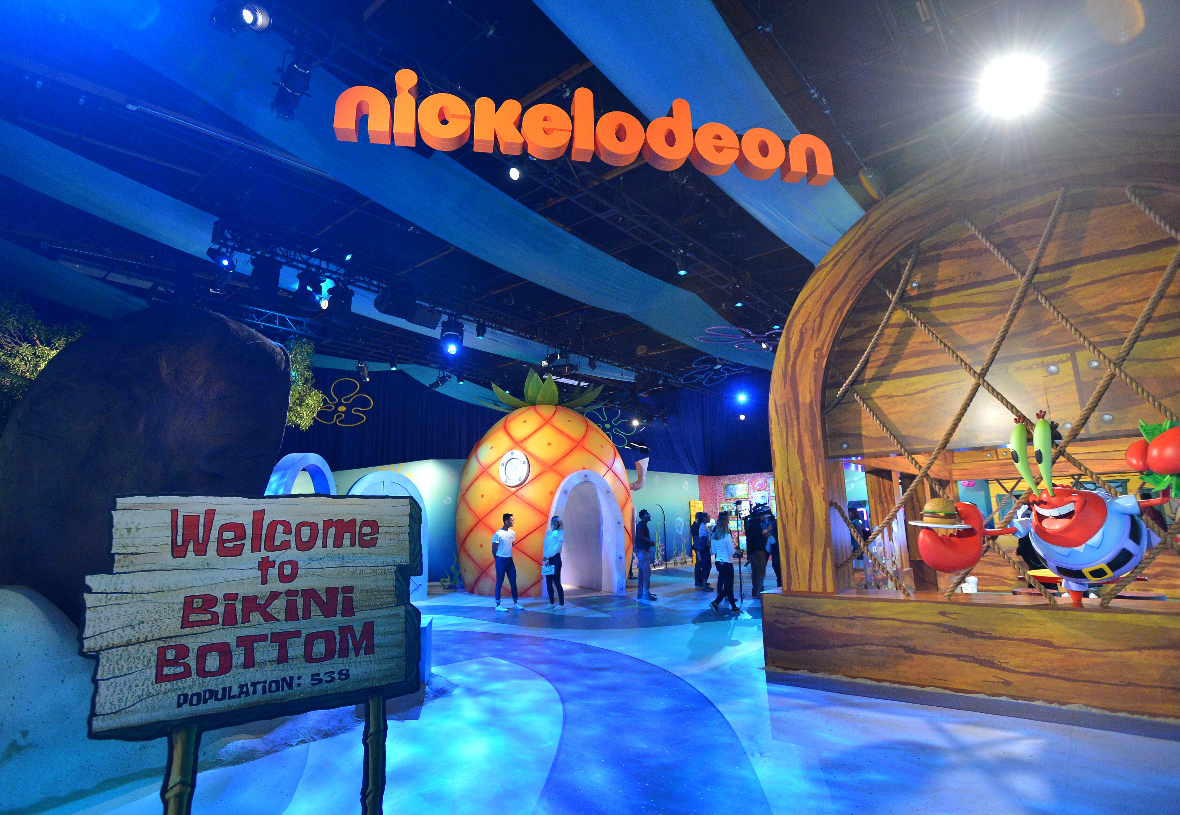 Nickelodeon Universe -- the largest indoor theme park in North