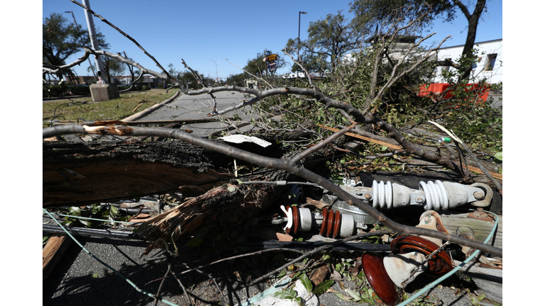 Tornado Leaves Leveled Buildings In Its Wake In North Dallas