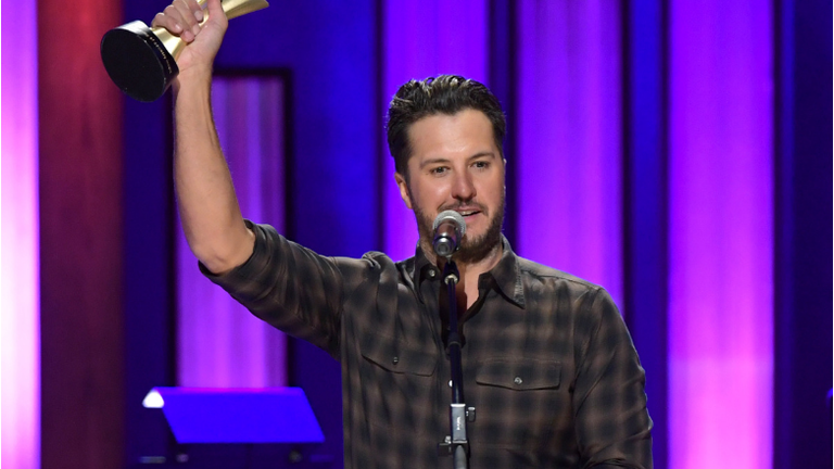 Luke Bryan Receives ACM Album Of The Decade Award For 'Crash My Party'