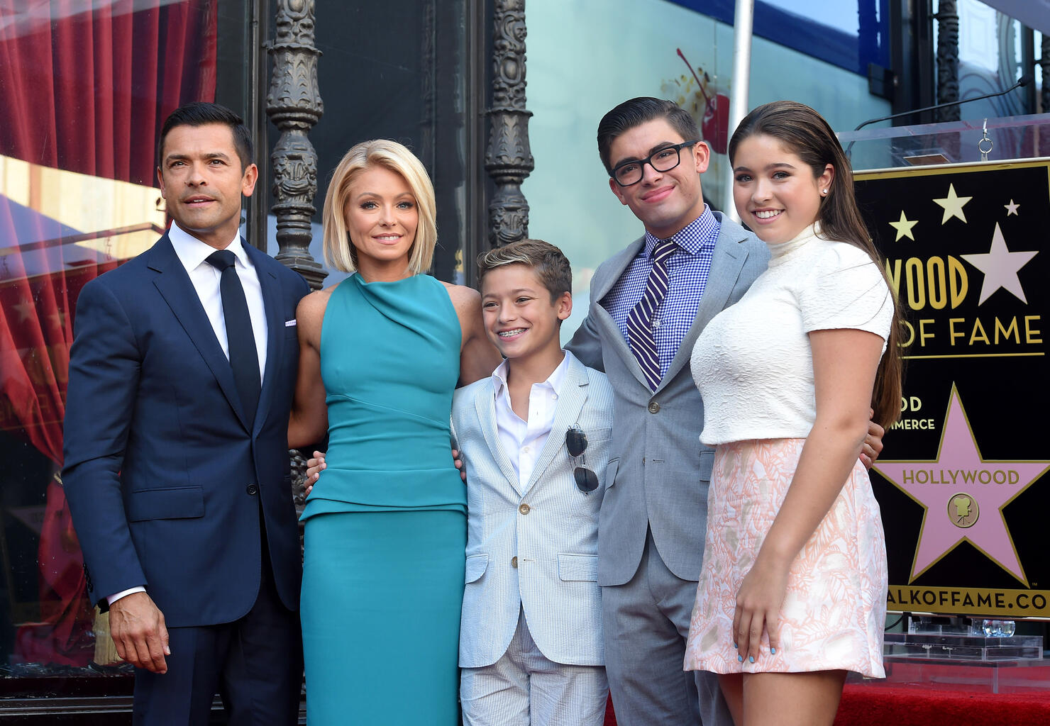 Kelly Ripa Honored With Star On The Hollywood Walk Of Fame