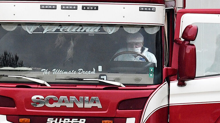 39 Bodies Discovered In Lorry In Thurrock