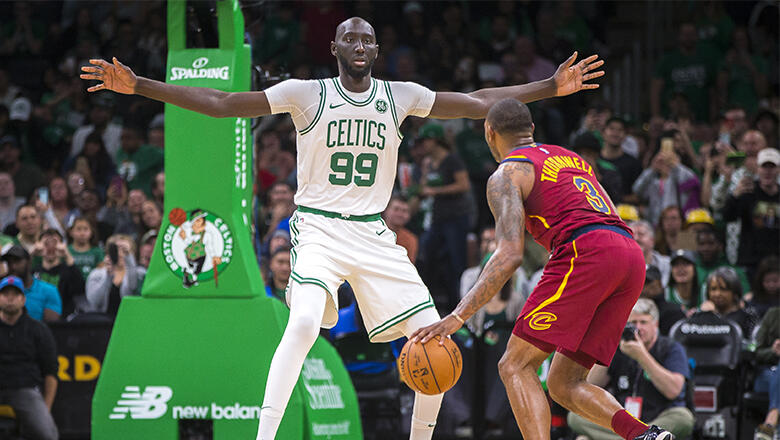 7'5" NBA Rookie Tacko Fall Concussed After Hitting His Head On Low Ceiling - Thumbnail Image