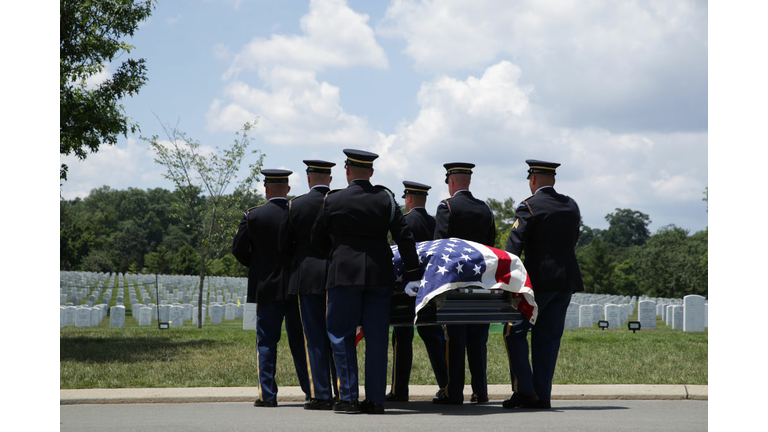 WWII Veteran Who Took Part In D-Day Is Buried At Arlington National Cemetery