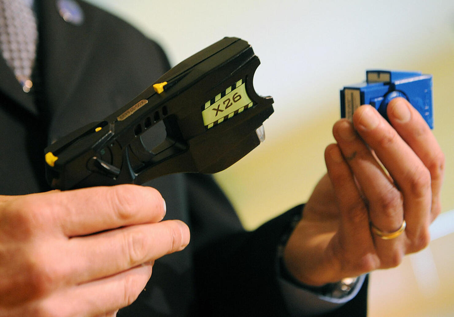 Thomas Smith, president of  Taser Intern