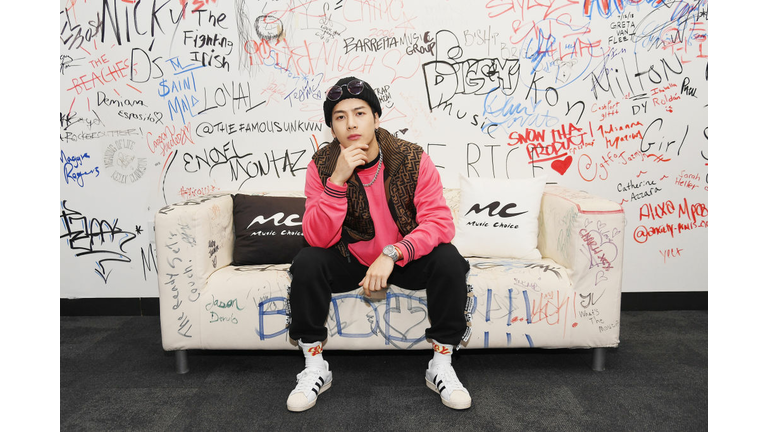 Jackson Wang Visits Music Choice