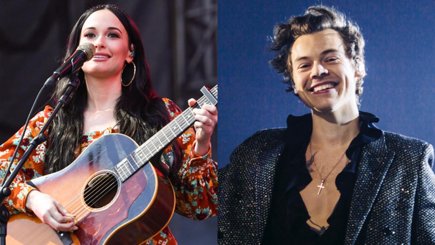 Kacey Musgraves & Harry Styles Reunite For Heartfelt 'Space Cowboy ...