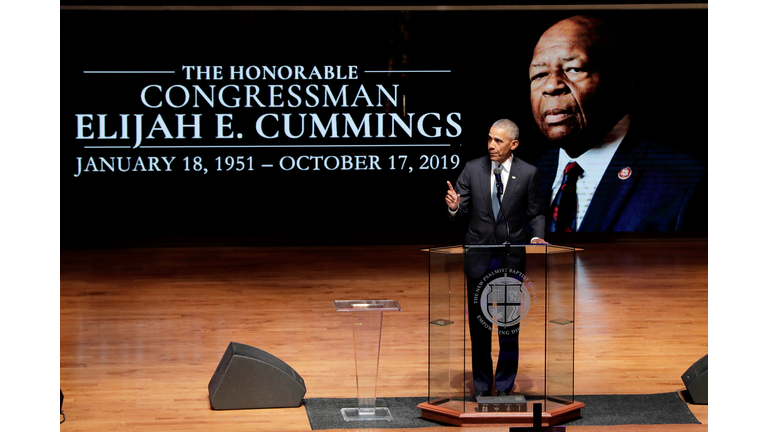 Mourners Attend Funeral Of Rep. Elijah Cummings In Baltimore