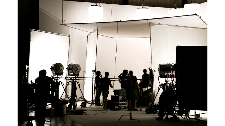 Television comercial production set.