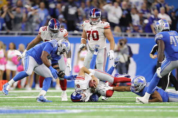 New York Giants v Detroit Lions