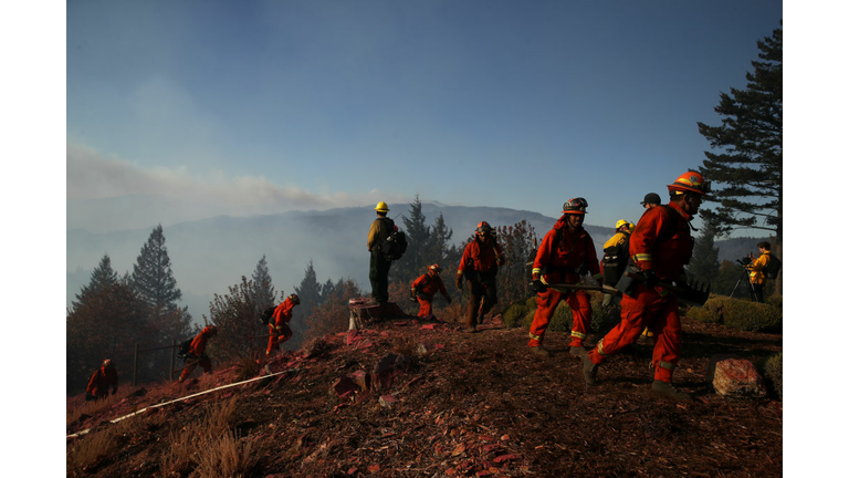 Evacuations Issued For Parts of Sonoma County As Kincade Fire Spreads