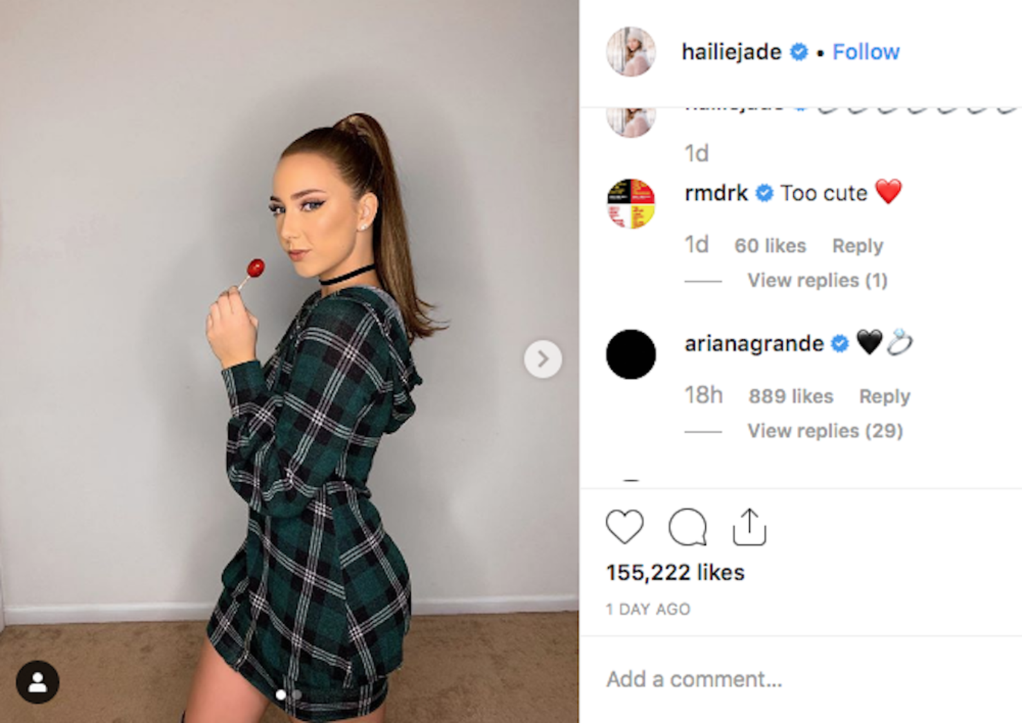 Ariana Grande Reacts To Eminem's Daughter Dressing As Her For Halloween ...