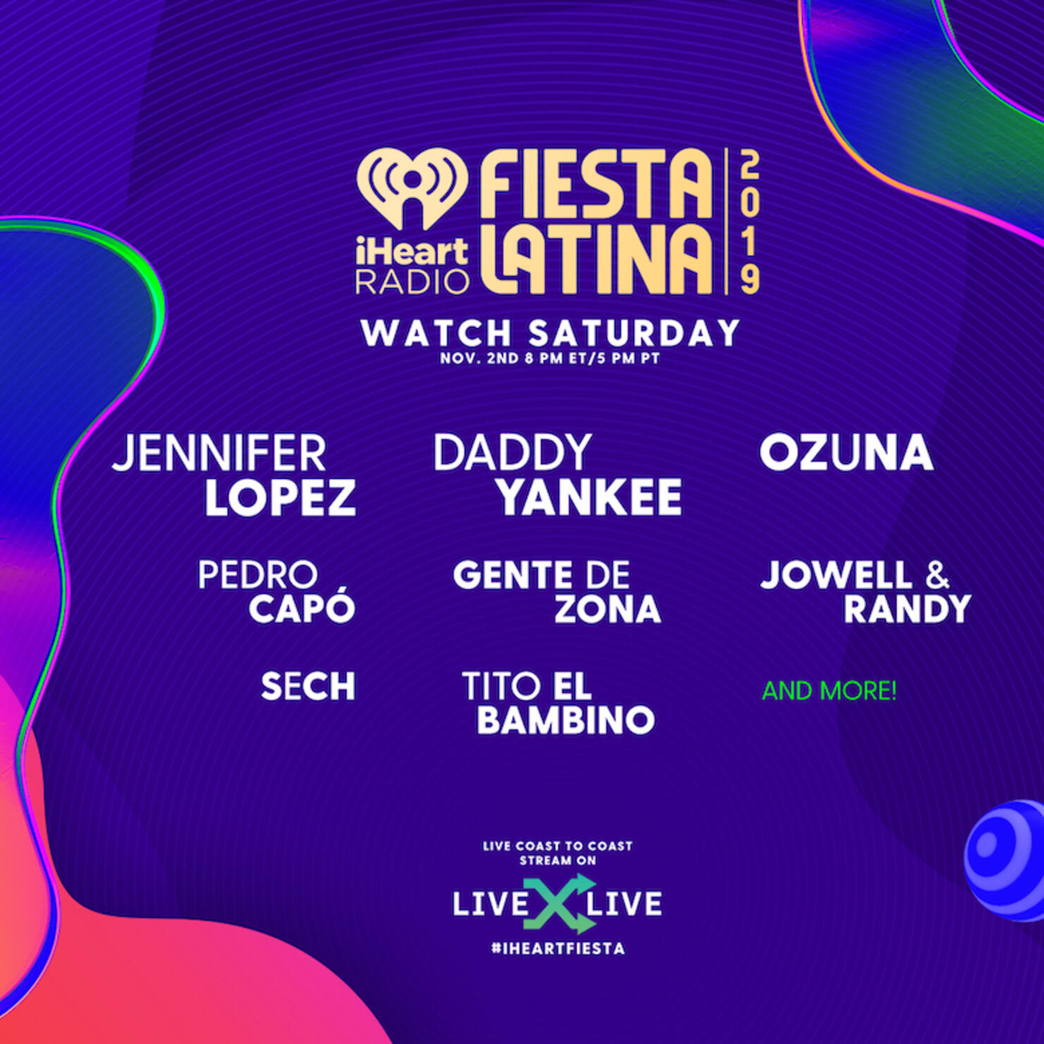 Iheart 2025 latino stations