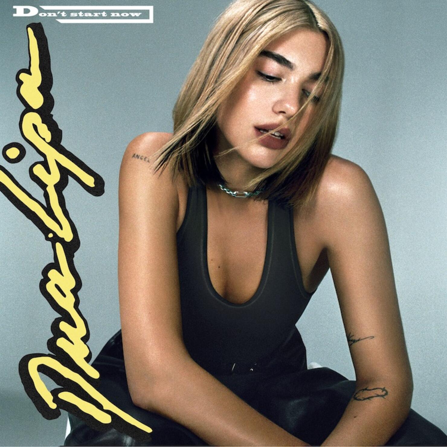 Dua Lipa - "Don't Start Now" Single Cover Art