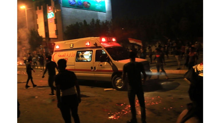 IRAQ-POLITICS-DOMO-UNREST