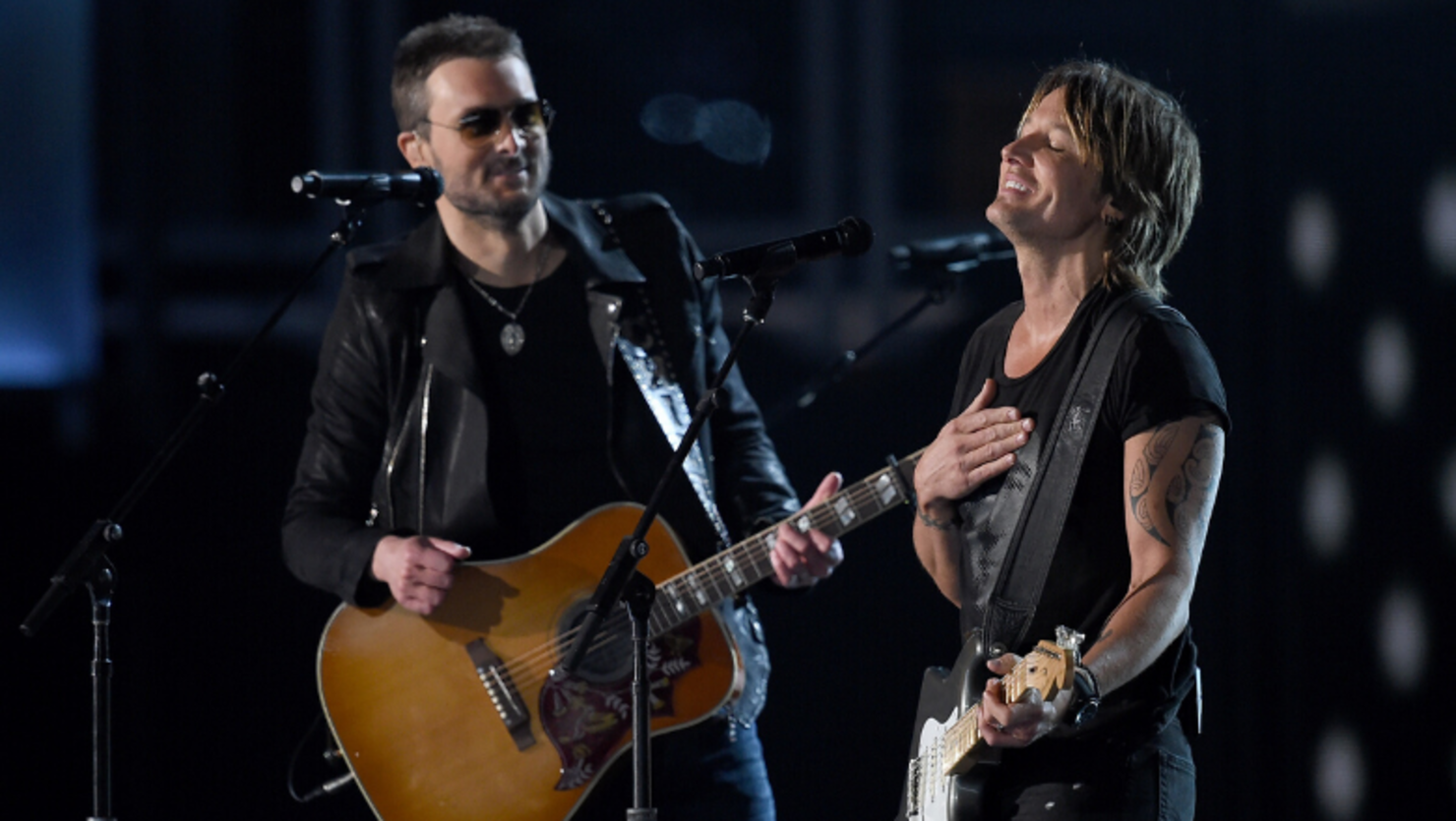 Keith Urban Shares Video Of Recording 'We Were' Duet With Eric Church 