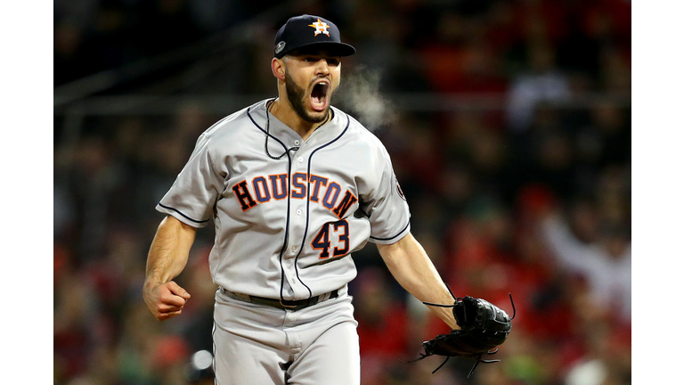 League Championship Series - Houston Astros v Boston Red Sox - Game One