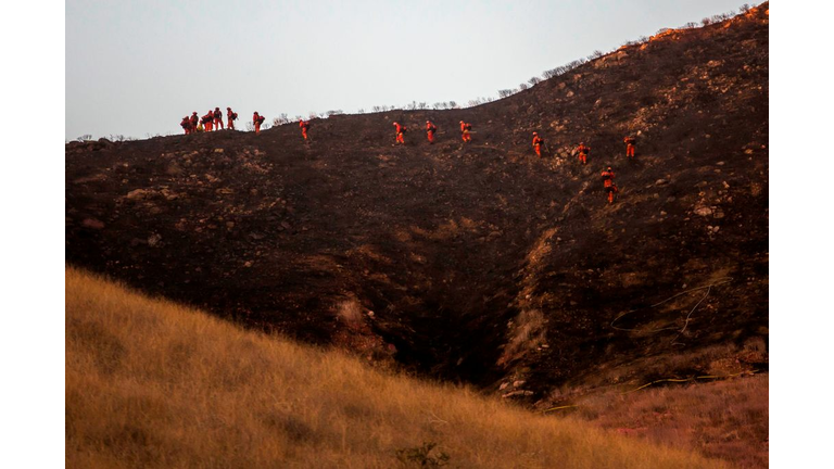 US-CALIFORNIA-FIRES