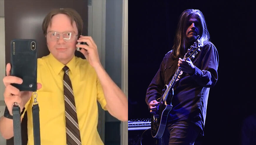 Tool S Adam Jones Went Overboard With His Dwight Schrute