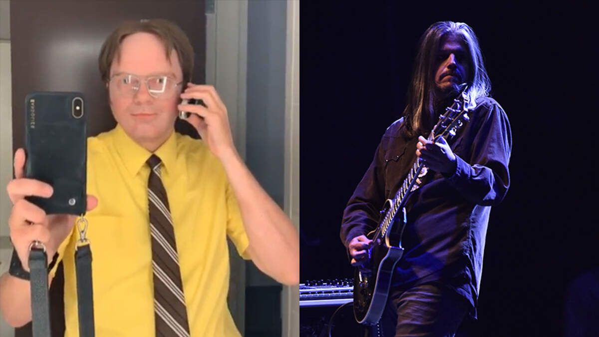 Tool's Adam Jones shares photos of himself working on first