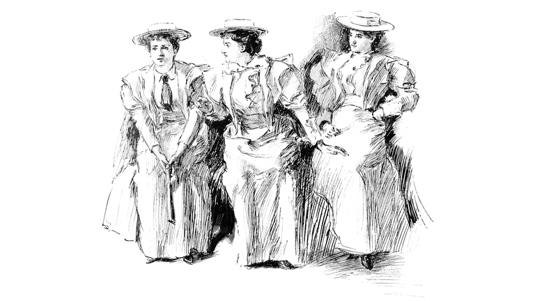 Women’s Suffragists in New York City, New York, United States - 19th Century