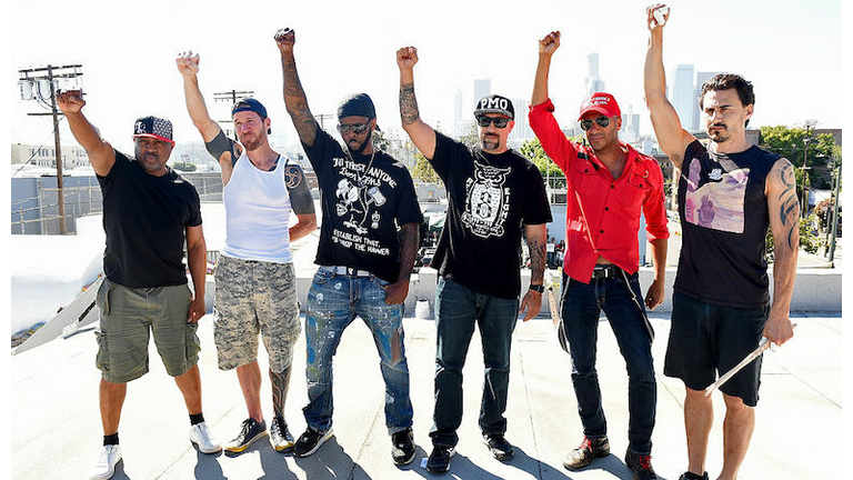 Prophets of Rage Play A Free Skid Row Show In Los Angeles