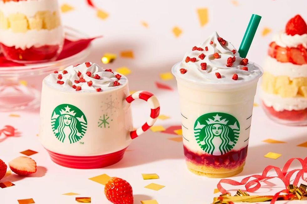 Starbucks Dropped A Festive Strawberry Cake Frappuccino For The Holidays - Thumbnail Image