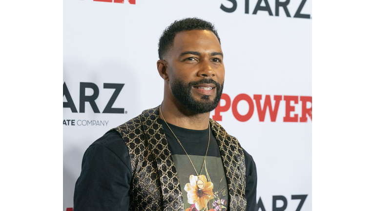 Omari Hardwick attends STARZ Power Season 6 premiere at