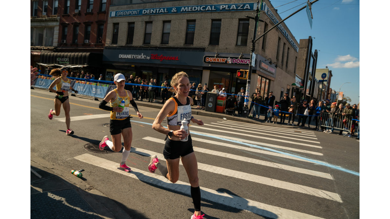 Crowds Turn Out To Cheer On New York City Marathon Runners