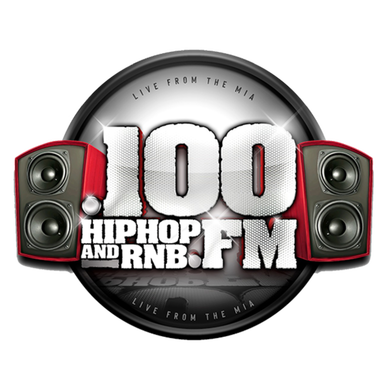 .100 Hip Hop and RNB FM logo