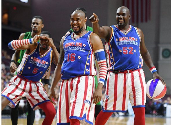 Harlem Globetrotters At The Orleans Arena In Las Vegas