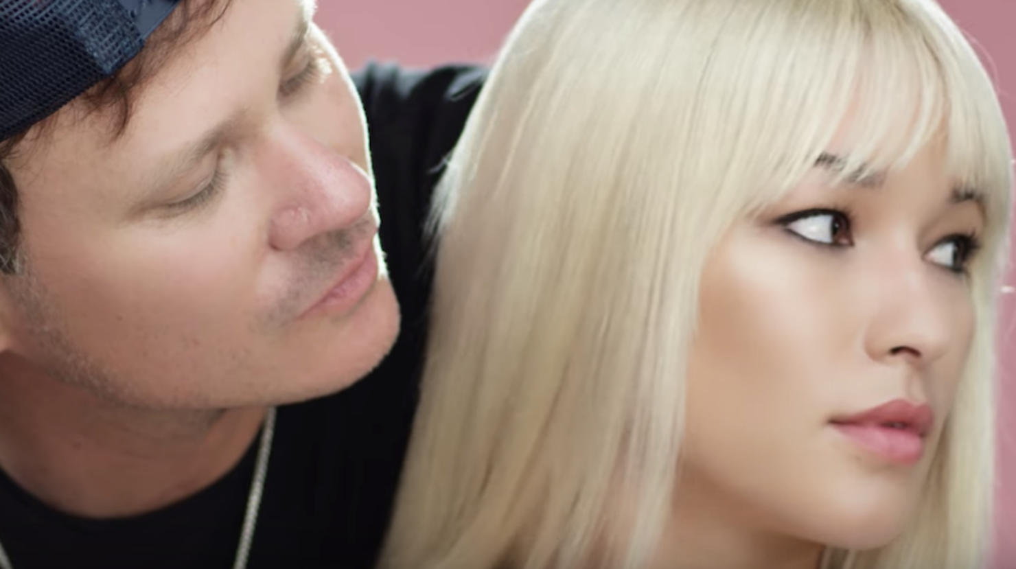 Tom DeLonge Struggles To Make A Relationship Work In 'Kiss And Tell' Video