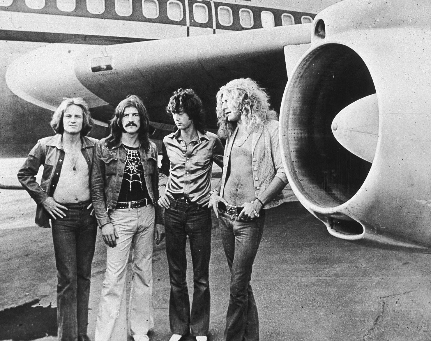 Led Zeppelin with jet