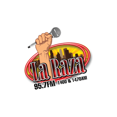 La Raza 95.7 logo