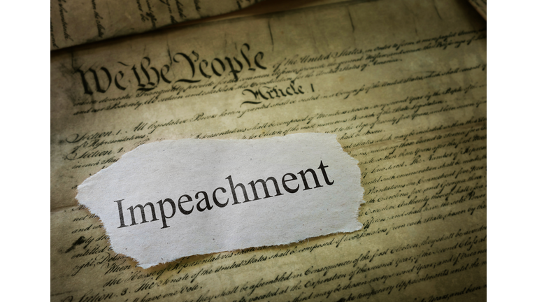 Impeachment news headline