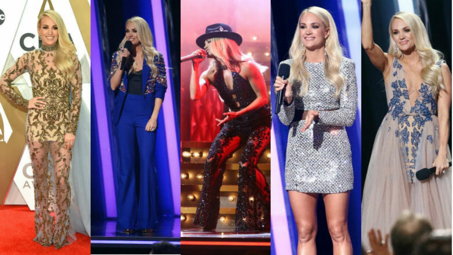 Carrie Underwood wears eight dazzling outfits at 2019 CMA Awards