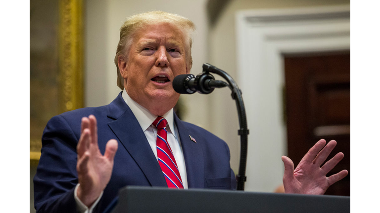 President Trump Delivers Remarks On Transparency  In Health Care Prices