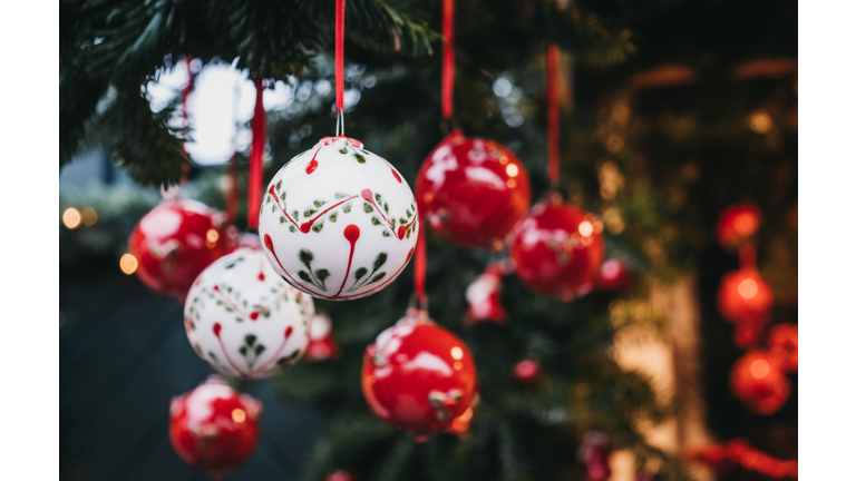 Close-Up Of Christmas Decoration