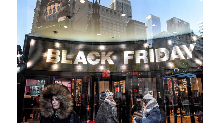 Shoppers Look For Deals On Black Friday