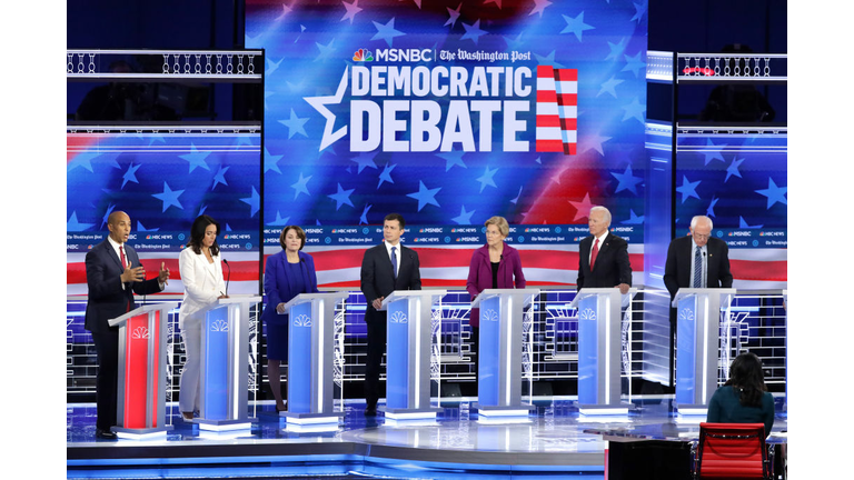 Democratic Presidential Candidates Participate In Debate In Atlanta, Georgia