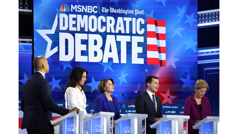 Democratic Presidential Candidates Participate In Debate In Atlanta, Georgia