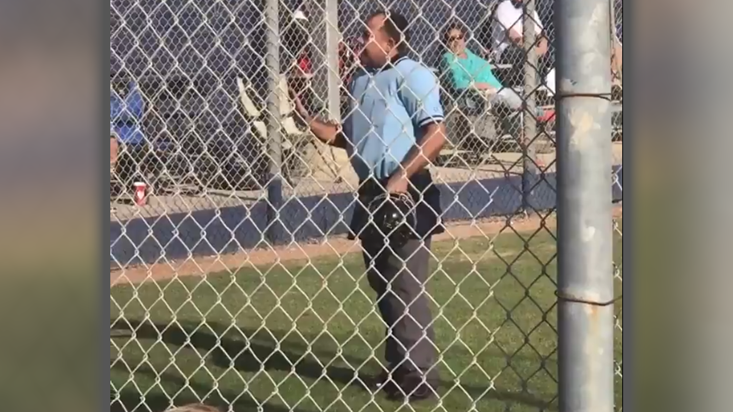 Umpire walks away from little league game after 